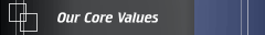 Our Core Values